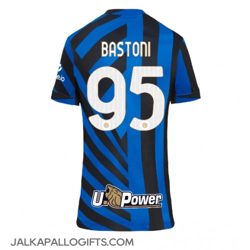 Inter Milan Alessandro Bastoni #95 Kotipaita Naiset 2024-25 Lyhythihainen